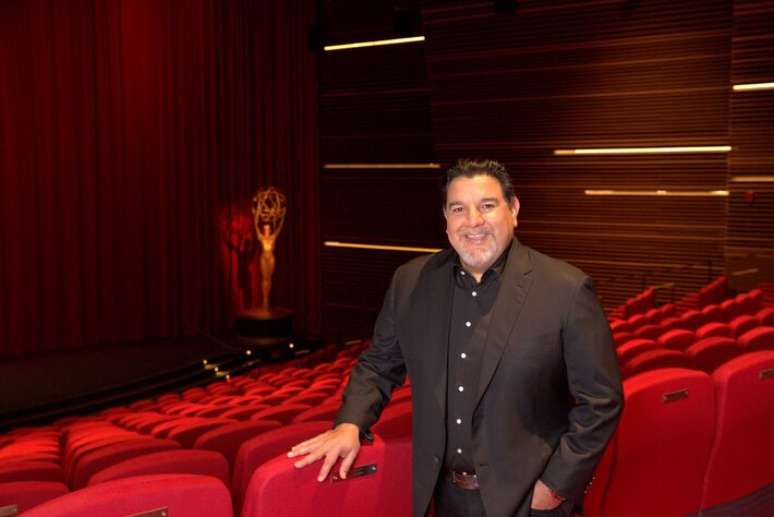 O presidente do conselho administrativo da Academia de Artes e Ci&ecirc;ncias Televisivas, Cris Abrego