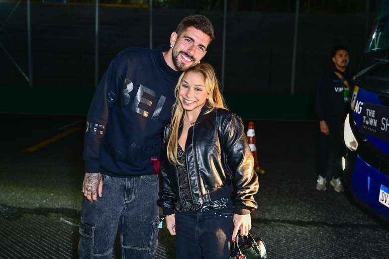 Tulinho e Flavia Saraiva no The Town