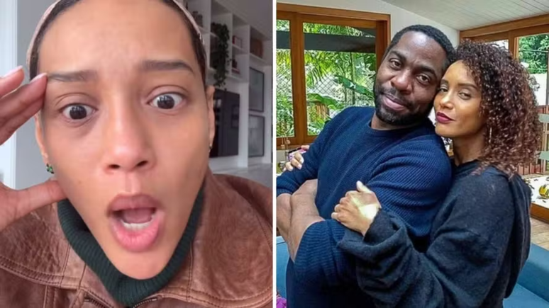 Lázaro Ramos surpreende Taís Araújo com novo casamento: 'Filhos entraram com alianças' / Reprodução: Instagram
