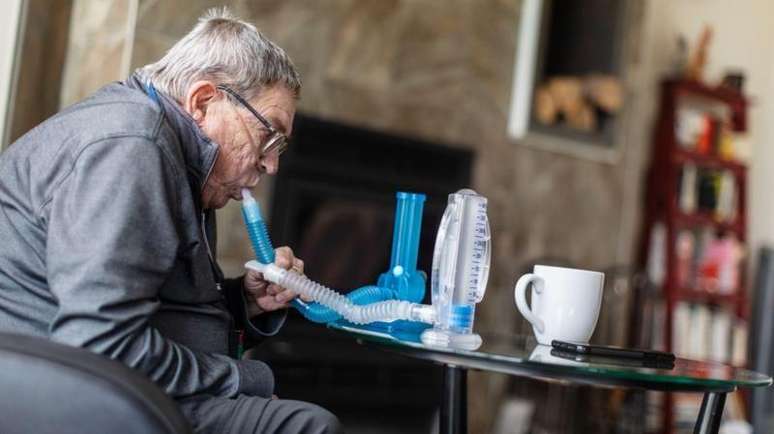 A capacidade vital forçada é o volume máximo de ar que podemos exalar