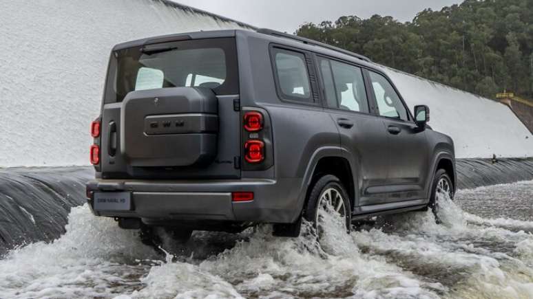 GWM Haval H9 tem capacidade de imersão de até 800 mm