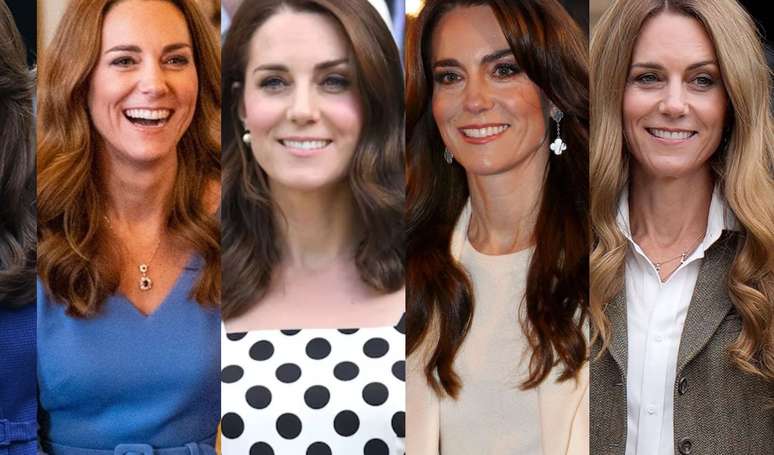 Before and after Kate Middleton in 20 photos: from dark brown to lighter blonde in the history of the princess of Wales