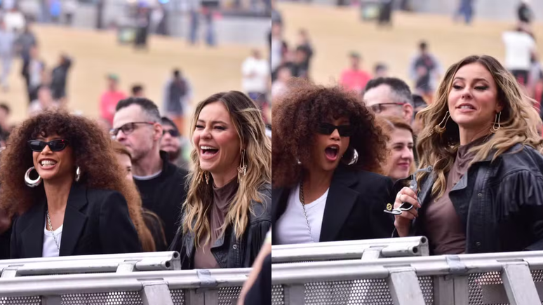 Rivais na TV, Taís Araujo e Paolla Oliveira curtem The Town juntas