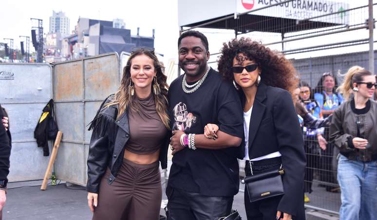 Paolla Oliveira, Tais Araujo e Lázaro Ramos no The Town