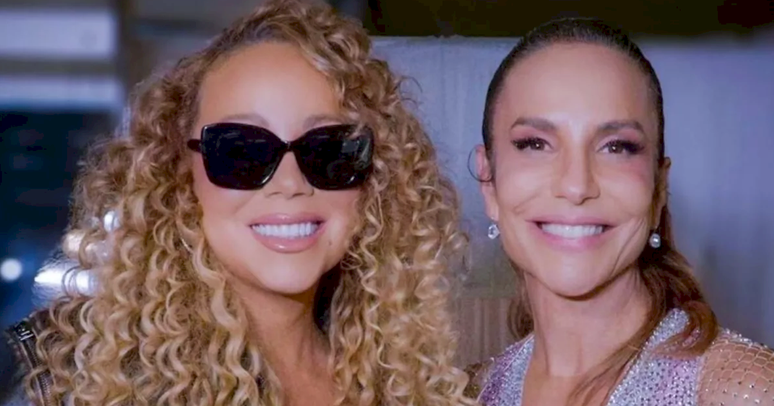 Ivete Sangalo e Mariah Carey protagonizam reencontro emocionante no The Town 