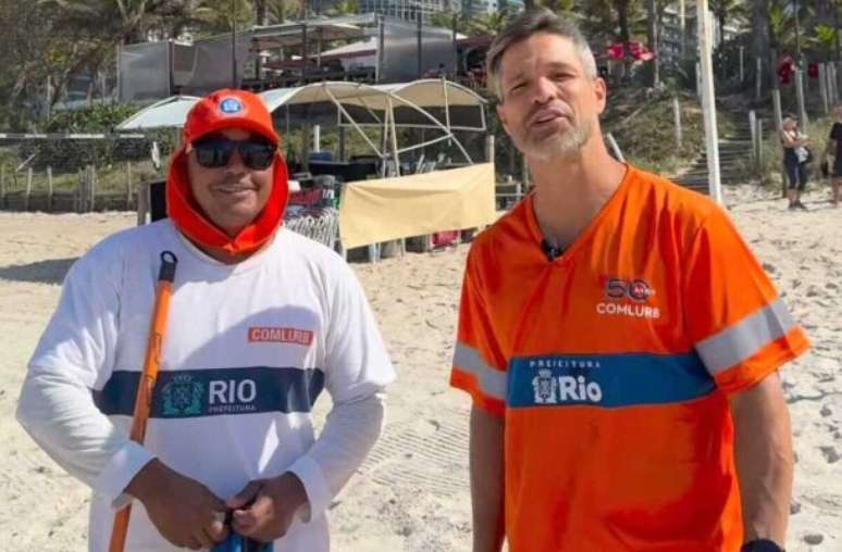 Fotos: Reprodu&ccedil;&atilde;o/ Instagram Diego Ribas - Legenda: Diego Ribas em praia no Rio de Janeiro