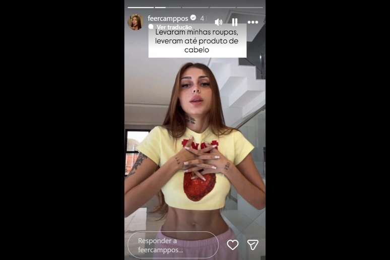 Fernanda Campos desabafa sobre assalto em sua resid&ecirc;ncia &ndash;