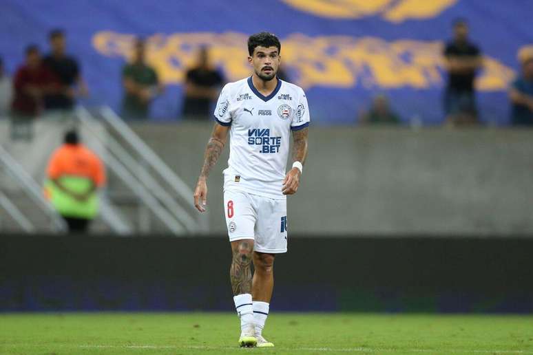 Cauly (Bahia) durante jogo contra o Retrô, no dia 08.06.2025 