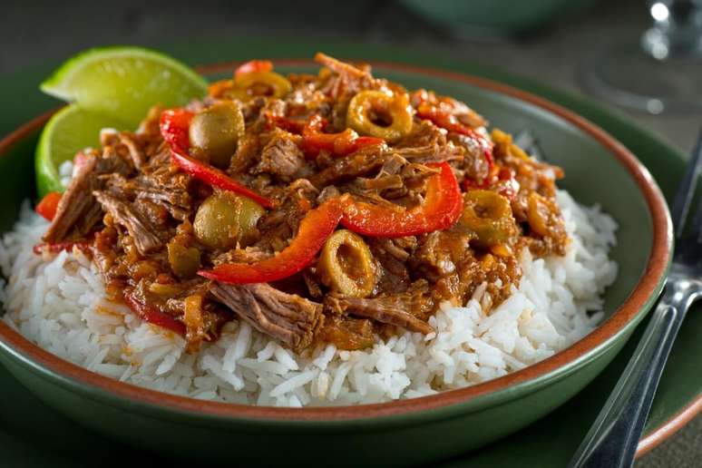 Ropa vieja cubana de fraldinha 