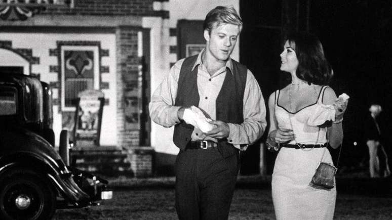 O filme de 1965 &Agrave; Procura do Destino, ao lado de Natalie Wood, foi um marco para Redford