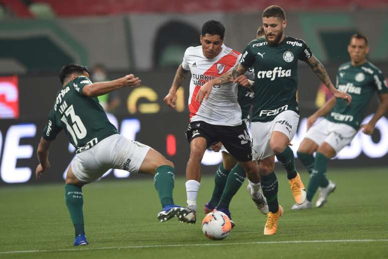 Palmeiras e River Plate se enfrentaram na Libertadores de 2020 &ndash;