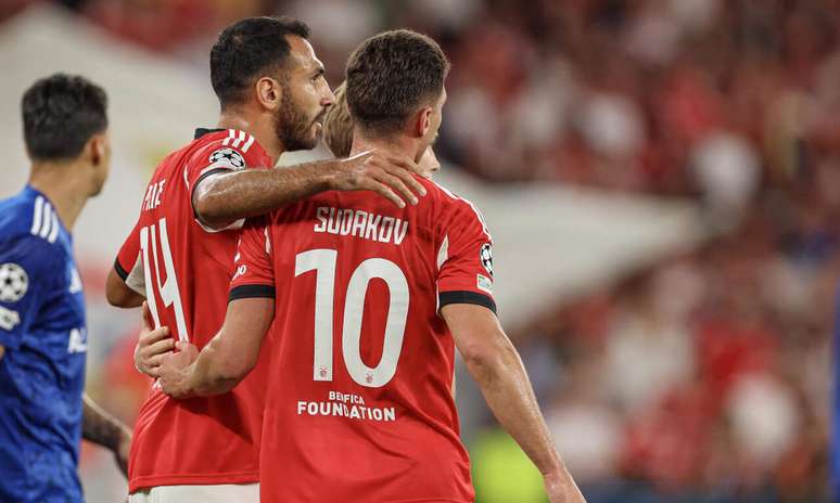 Sudakov contribuiu com duas assist&ecirc;ncias para o Benfica &ndash;
