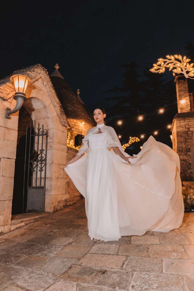 Desfile da grife de noivas Atelieria 