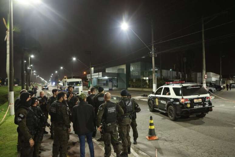 Av. Dr. Roberto de Almeida Vinhas em Praia Grande, Baixada Santista, onde o ex-delegado Ruy Ferra Fontes foi morto em emboscada.