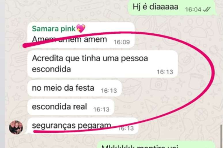 Conversation between Samara and Virginia