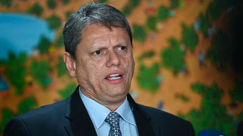 Tarcísio falou sobre a PEC da Blindagem pela primeira vez nesta quarta-feira, 24