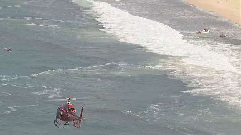 A criança que desapareceu era filha de um militar do Corpo de Bombeiros
