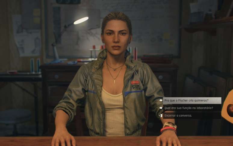 Olivia &eacute; umas das principais personagens que ajudam o Crane