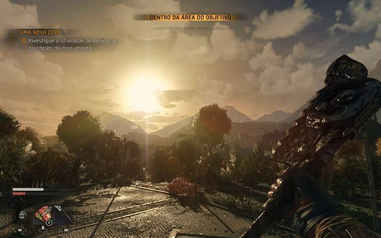 O p&ocirc;r do sol marca as poucas horas at&eacute; a chegada dos Vol&aacute;teis