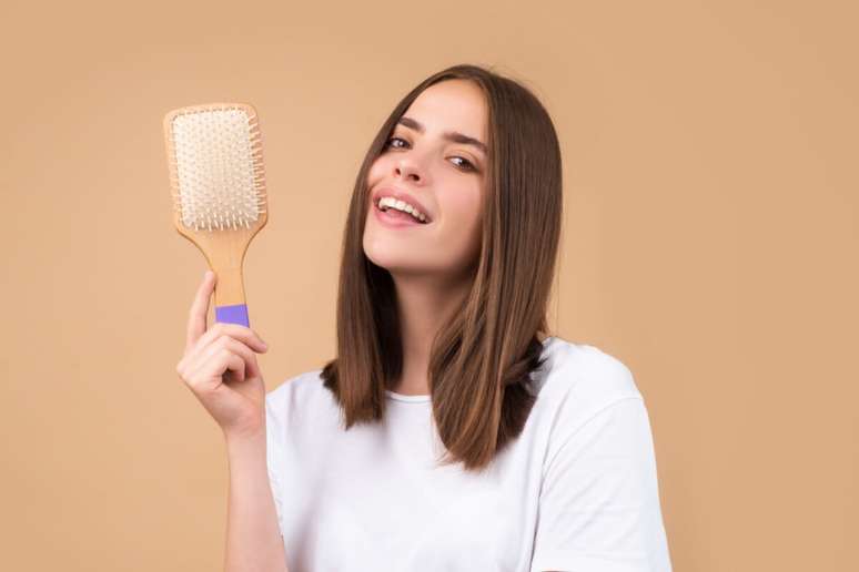 O long bob pode ser estilizado de variadas formas 