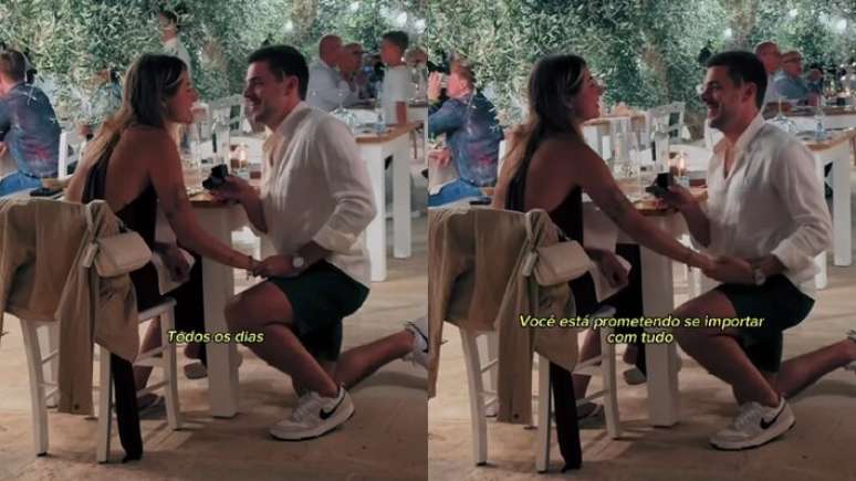 After a controversial separation, the journalist Renata Heilborn reveals the marriage proposal