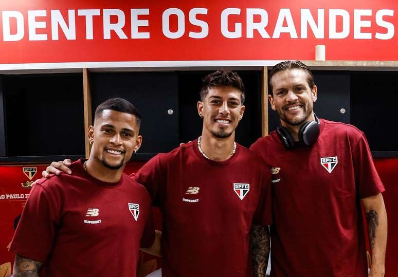 Trio de refor&ccedil;os j&aacute; ficou &agrave; disposi&ccedil;&atilde;o no duelo contra o Botafogo &ndash;