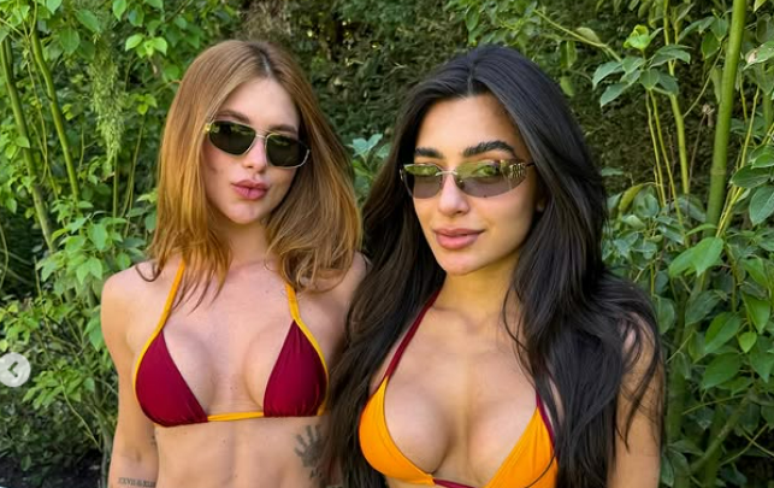 Virginia publishes a photo in bikini in Madrid and Vini Jr.