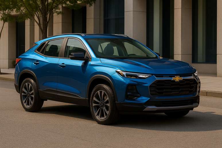 Projeção do novo SUV cupê da Chevrolet usando IA