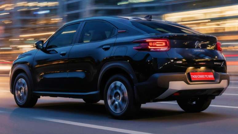 Novo Citro&euml;n Basalt X vendido na &Iacute;ndia