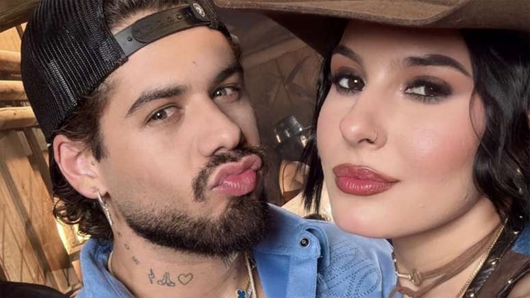 Zé Felipe grava clipe com Ana Castela