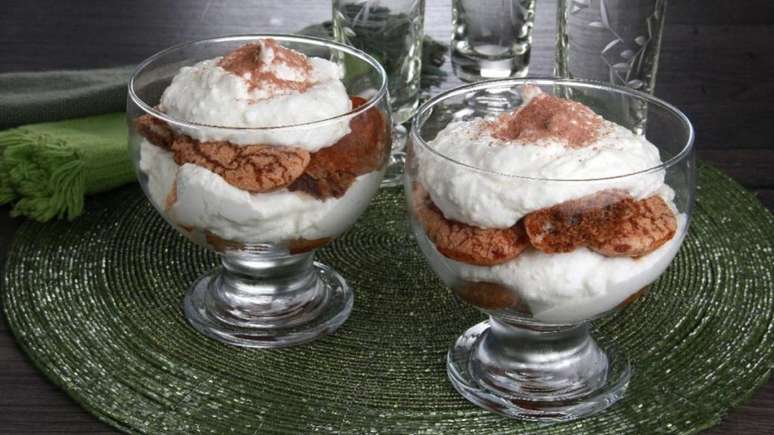 Tiramis&ugrave; de ricota &ndash; Foto: Guia da Cozinha