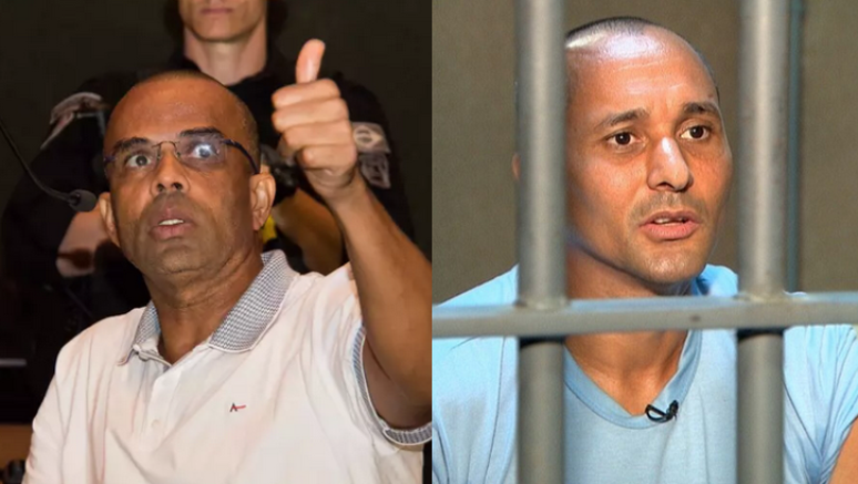 Montagem de fotos de Fernandinho Beira-Mar (à esquerda) e Marcinho VP (à direita)