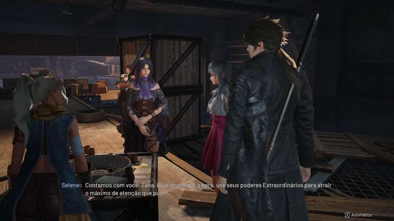 Protagonista Kaser faz parte de um grupo rebelde chamado FULGOR