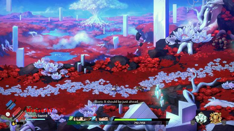 A dire&ccedil;&atilde;o de arte do jogo &eacute; bastante bonita