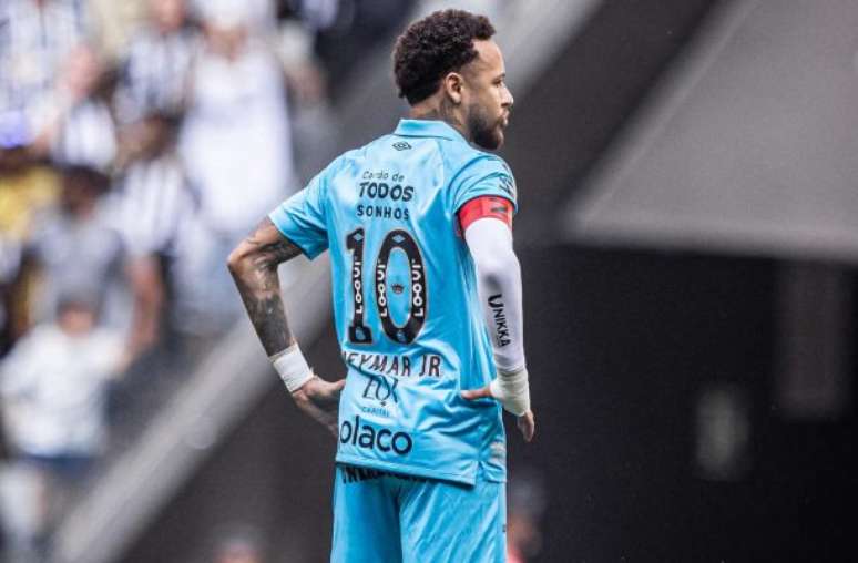 Neymar pode ficar fora do clássico contra o São Paulo –