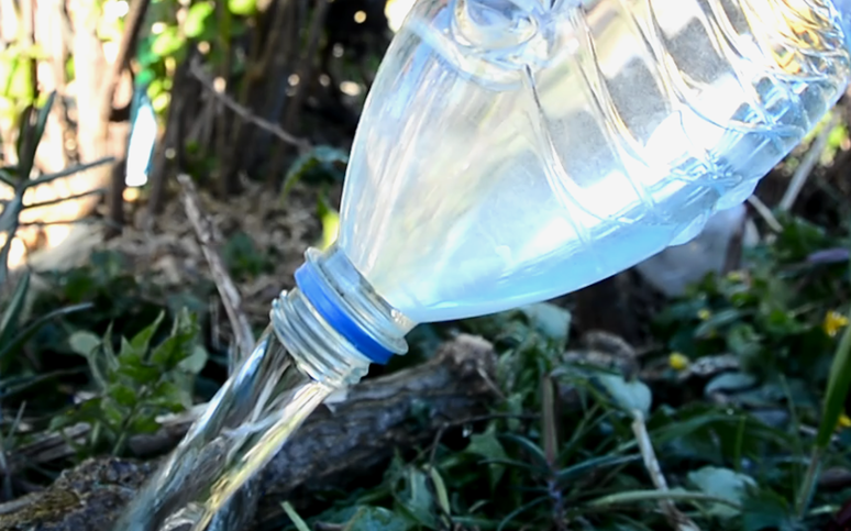 &Aacute;gua super-resfriada.