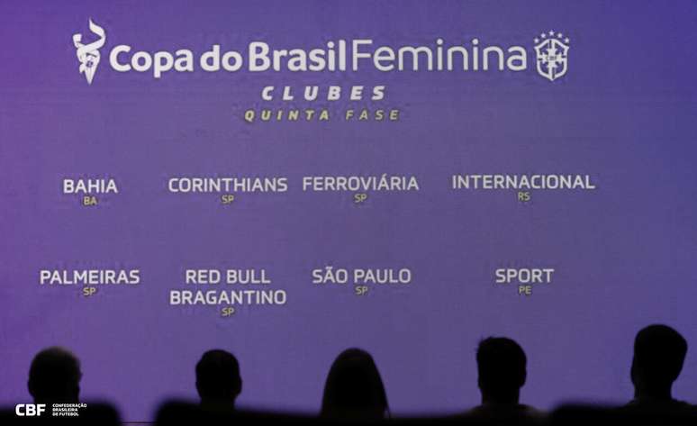 A CBF definiu os confrontos das quartas de final da Copa do Brasil Feminina &ndash;
