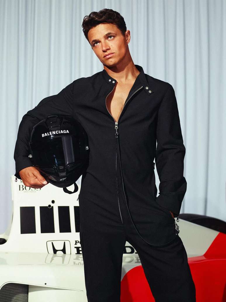 Lando Norris em entrevista para a VOGUE 2025