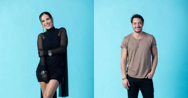 Allan Souza Lima and Wanessa are seen together with Rio de Janeiro