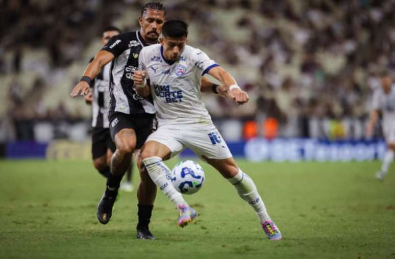 Ceará e Bahia fizeram jogo movimentado neste sábado, no Castelão.