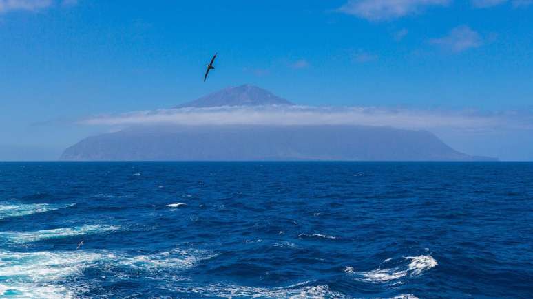 A &Aacute;rea Marinha Protegida de Trist&atilde;o da Cunha cobre 687 mil quil&ocirc;metros quadrados de oceano em volta do arquip&eacute;lago
