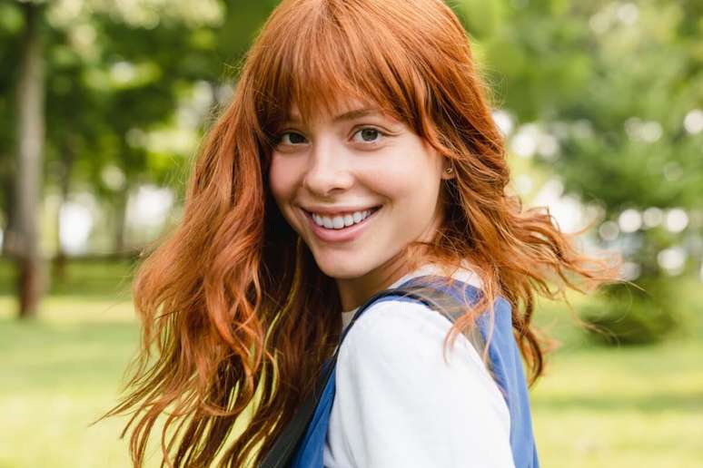 5 shades of soft copper to the intense red for the spring