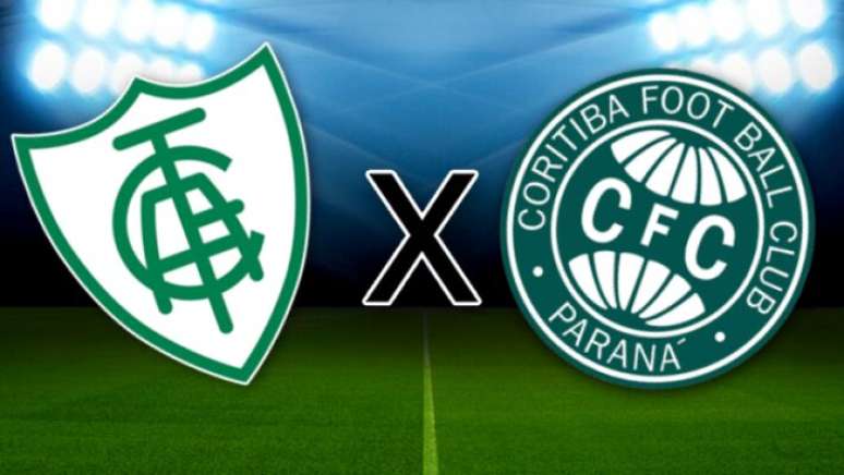 América-MG e Coritiba se enfrentam neste domingo, pela Série B.