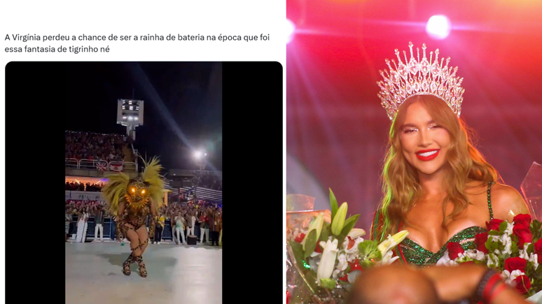 He screams for Paolla, many gaffes: the heart of Virginia as a queen of the great river is called “samba death” from the web