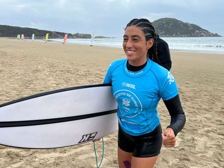 Daniella Rosas, campeão do torneio feminino da WSL em Imbituba