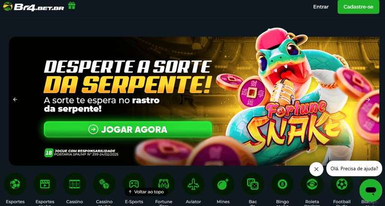 Cassino conta com muitas promoções