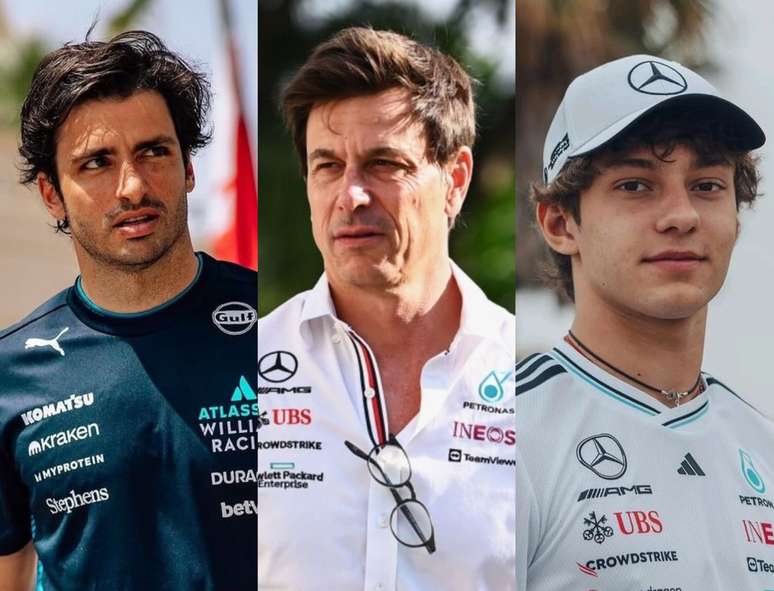 Carlos Sainz fala sobre os boatos de assumir o assento de Kimi Antonelli em 2026