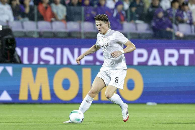 Scott McTominay (Napoli) durante jogo contra a Fiorentina, no dia 15.09.2025 
