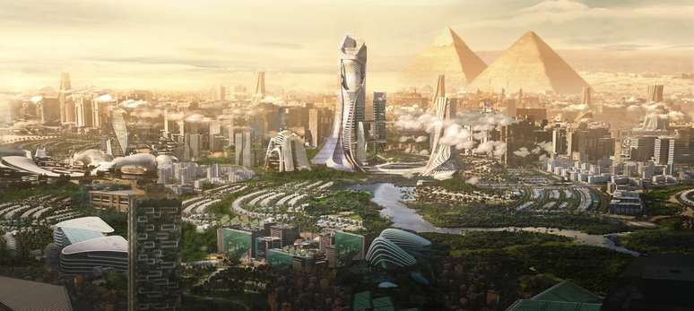 Uma das supostas artes conceituais do reboot de Perfect Dark