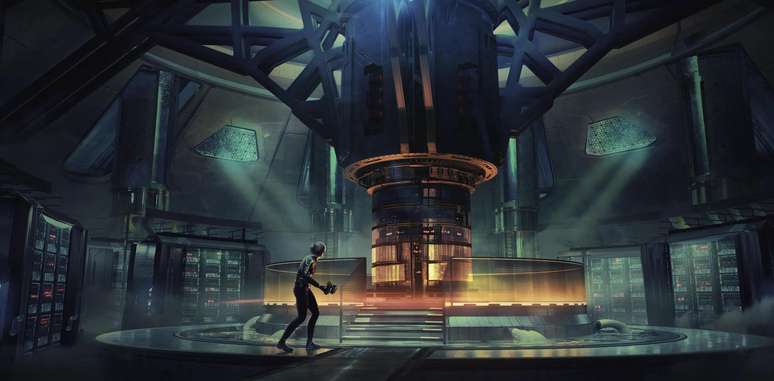 Uma das supostas artes conceituais do reboot de Perfect Dark